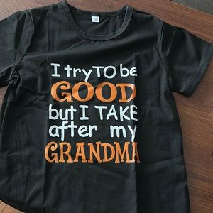 NWOT black tshirt
